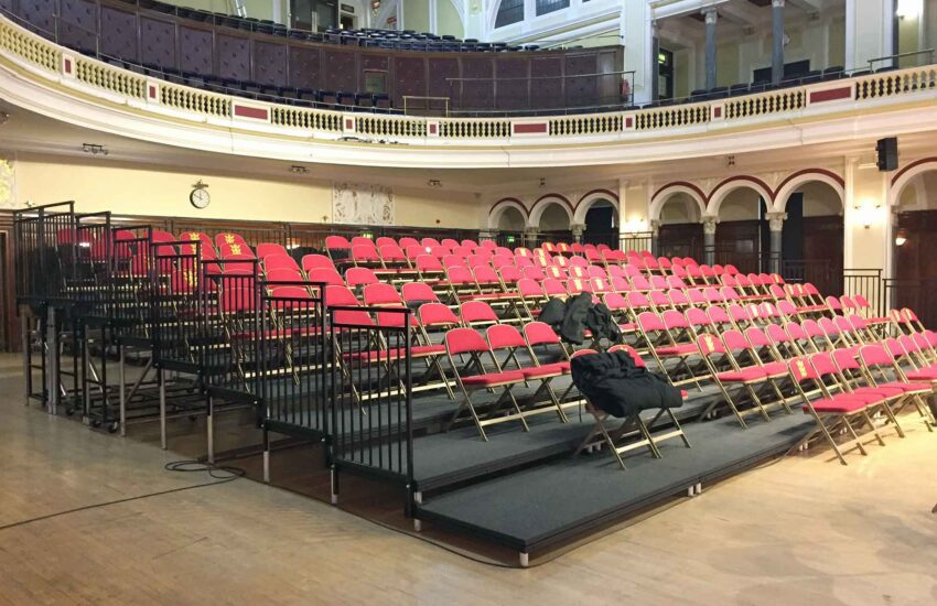 Tiered Seating Banks